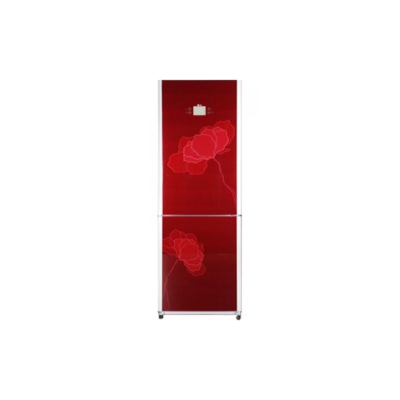 Холодильник LG GA B 409 TGAW Art Flower красн. — изображение 2