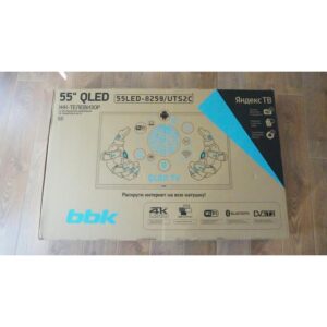 LED телевизор BBK QLED 55LED-8259/UTS2C 4K Smart
