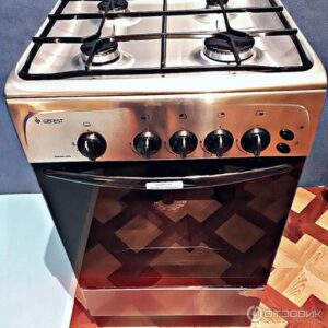 Газовая плита Гефест 3200-06 К62 серебро
