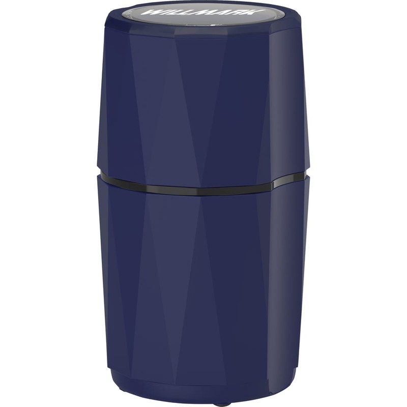 Кофемолка WILLMARK WCG-388 синий 200Вт
