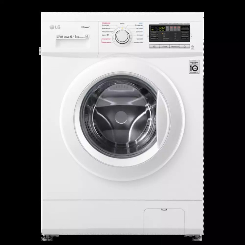 Стир-Сушильная машина LG F 1296CDSOX 6.3кг — изображение 2